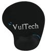 Mouse Pad Tappetino Ergonomico Per Mouse Vultech MP-02N Nero Con Gel