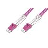 CAVO FIBRA OTTICA LC A LC MULTIMODE DUPLEX 50/125 MT.1 OM4