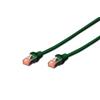 CAVO RETE S-FTP CAT.6 DOPPIA SCHERMATURA LS0H COLORE VERDE MT. 7