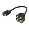 LINK ADATTATORE SPLITTER VGA MASCHIO - 2 PORTE VGA FEMMINA