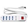 LINK MULTIPRESA 4 PRESE UNIVERSALI ITA 10/16 A - SPINA 16 A CON INTERRUTTORE CON 2 PRESE USB