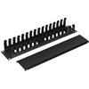 LINK PANNELLO GUIDACAVI PER ARMADI RACK 19" 2U A GABBIA NERO 483X88X70 MM IN METALLO