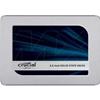 SSD CRUCIAL MX500 2.5" 2TB SATA3 CT2000MX500SSD1 READ:560MB/S-WRITE:510MB/S