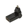 LINK ADATTATORE MICRO HDMI MASCHIO - HDMI FEMMINA CON CONNETTORE INCLINABILE E RUOTABILE