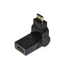 LINK ADATTATORE MINI HDMI MASCHIO - HDMI FEMMINA CON CONNETTORE INCLINABILE