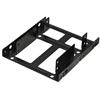 FRAME DI MONTAGGIO PER 2 HDD/SSD 2.5" SU ALLOGGIAMENTI 3.5" CON VITI