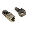 LINK CONNETTORE 8 POLI CAT 6A SCHERMATO RJ45 TOOLESS