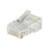 LINK CONFEZIONE 100 CONNETTORI 8 POLI CAT 6 UTP NON SCHERMATO RJ45 PER CAVO SOLIDO