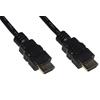 CAVO HDMI 4Kx2K PER PC, NOTEBOOK, HDTV, ECC CONTATTI DORATI MT 2 COLORE NERO