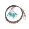 LINK SET 12 CAVI PIGTAIL FIBRA OTTICA COLORATI CONNETTORI LC OM3 SIMPLEX 1 MT