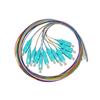 LINK SET 12 CAVI PIGTAIL FIBRA OTTICA COLORATI CONNETTORI SC OM3 SIMPLEX 1 MT