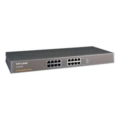 TP-LINK SWITCH HUB RACK (16-P RJ45 10/100/1000MBPS) TL-SG1016