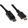 CAVO DISPLAYPORT 1.2 - HDMI 1.4 4Kx2K 30 HZ CONTATTI DORATI MT 5