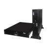 GRUPPO CONTINUITA' RACK 19" 1000VA 1000W ONLINE ONDA SINUSOIDALE, CON 4 PORTE IEC,CON SLOT SNMP