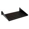 LINK RIPIANO PER ARMADIO 19" 1 UNITA' PROFONDITA' 250 MM. (UNIVERSALE) COLORE NERO