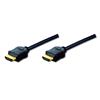 CAVO DI COLLEGAMENTO HDMI 4K 3D CON ETHERNET CONNETTORI DORATI MT. 2 TRIPLA SCHERMATURA