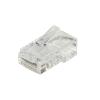 LINK CONFEZIONE 100 CONNETTORI 8 POLI CAT 5E UTP NON SCHERMATO RJ45 CON FORI PER AGEVOLARE INSERIMENTO CAVI