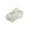 LINK CONFEZIONE 100 CONNETTORI 8 POLI CAT 5E UTP NON SCHERMATO RJ45 CON FORI PER AGEVOLARE INSERIMENTO CAVI