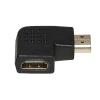 LINK ADATTATORE HDMI MASCHIO - HDMI FEMMINA ANGOLATO 90° VERSO SINISTRA