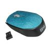 LINK MOUSE WIRELESS IN TESSUTO COLORE AZZURRO CON RICEVITORE USB 1000 DPI