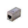 DIGITUS ADATTATORE PASSANTE CON 2 CONNETTORI RJ45 - 8P8C SCHERMATO FEMMINA/FEMMINA CAT.6