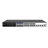 LINK SWITCH DI RETE 24 PORTE POE 400 WATT + 4 PORTE SFP GIGABIT E UNA PORTA CONSOLE LAYER 3