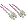 LINK CAVO FIBRA OTTICA SC A SC MULTIMODE DUPLEX OM4 50/125 MT.50