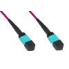 LINK CAVO FIBRA OTTICA MPO/MPO FEMMINA/FEMMINA12 FIBRE OM4 METODO A MT 3