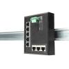 DIGITUS SWITCH 8-PORTE GIGABIT FLAT DIN RAIL INDUSTRIALE