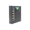 DIGITUS SWITCH 5-PORTE GIGABIT FLAT DIN RAIL INDUSTRIALE