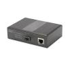 DIGITUS MEDIA CONVERTER INDUSTRIALE GIGABIT 10/100/1000BaseT - 1000Base-X SFP 80 KM