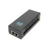 DIGITUS INIETTORE 10 POE+ ETHERNET GIGABIT, 802.3AT PIN DI ALIMENTAZIONE: 3/6(+), 1/2(-), 30W