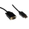 LINK CAVO DISPLAYPORT 1.2 MASCHIO - VGA 15 POLI MASCHIO CONTATTI DORATI MT 3