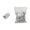 LINK CONFEZIONE 100 COPRICONNETTORI 8MM PER PLUG RJ45 8 POLI CAVO CAT 5E-6-7 GRIGIO