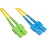 LINK CAVO FIBRA OTTICA SC APC A SC UPC SINGLEMODE DUPLEX MT.5