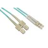 LINK CAVO FIBRA OTTICA LC A SC MULTIMODE DUPLEX OM3 50/125 MT.0,5