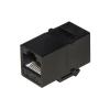 LINK ADATTATORE PASSANTE 2X8 POLI RJ45 UTP NON SCHERMATO CAT.5E CON GANCI PER PANNELLI