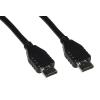 LINK CAVO HDMI® 2.1 8Kx10K@60HZ PER PC, NOTEBOOK, HDTV, ECC MT 0,5 COLORE NERO