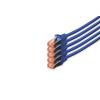 CONFEZIONE 5 CAVI CAT 6 SCHERMATI S/FTP MT 10 COLORE BLU DIGITUS