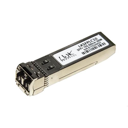LINK MODULO MINIGBIC (SFP+) MULTIMODE LC DUPLEX 10GBPS 850nm 300 MT CON DDM COMPATIBILE JUNIPER