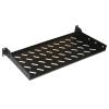 LINK RIPIANO PER ARMADIO 19" 1 UNITA' PROFONDITA' 200 MM. (UNIVERSALE) 2 ATTACCHI (FRONTALI) COLORE NERO