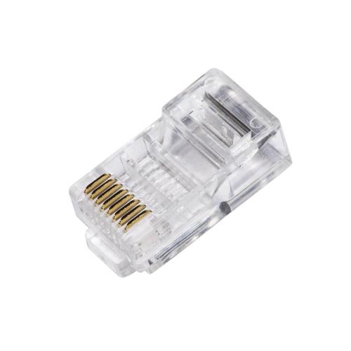 Prodotto: LKPL8650U - LINK CONFEZIONE 100 CONNETTORI 8 POLI CAT 6 SCHERMATO  RJ45 CONTATTI DORATI 50 MICRON PER CAVO FLESSIBILE DATI E POE - LINK (NAS /  NETWORKING - CONNETTORI RJ45)