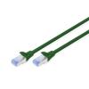 CAVO RETE CAT 5E SCHERMATO SF/UTP COLORE VERDE MT 20 DIGITUS