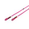 CAVO FIBRA OTTICA LC A LC MULTIMODE DUPLEX 50/125 MT.7 OM4 DIGITUS