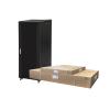 LINK ARMADIO RACK 19 27U (A)1388 (L)600 (P)1000 COLORE NERO PORTA VETRO DISASSEMBLATO