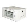 ARMADIO RACK 19 6U LINK SERIE LIGHT COLORE GRIGIO CON PORTA VETRO (AxPxL) MM 300X400X530 RIPIANO INCLUSO -FUORITUTTO-