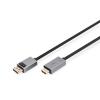 DIGITUS Cavo adattatore DisplayPort 4K, DP - HDMI tipo A mt 3