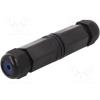 ADATTATORE FEMMINA/FEMMINA IP67 WATERPROOF DA ESTERNO CATEGORIA 6