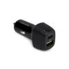 VULTECH CARICATORE DA AUTO CON USB (18W) E TYPE-C (27W) QUICKCHARGE 3.0 PD (Max 45W)