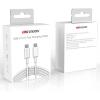 HIKVISION CAVO USB-C ,TYPE-C M, M 1,0M (HS-HUB-CBC2C) RICARICA RAPIDA 3A, 60W BIANCO